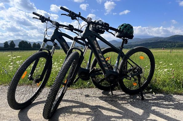 Izposoja e-koles TIC LOŠKA DOLINA